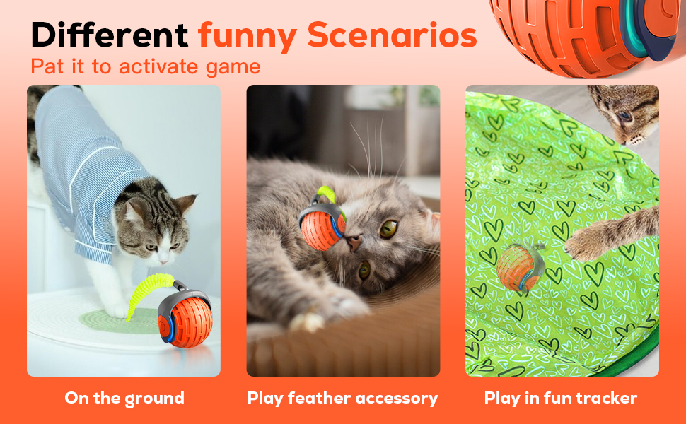 2025 New Interactive Cat Ball Toy
