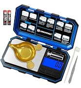 UNIWEIGH Digital Reloading Scale Precision 1500 Grains x 0.1gn gram Scales | Powder Scale for Rel...