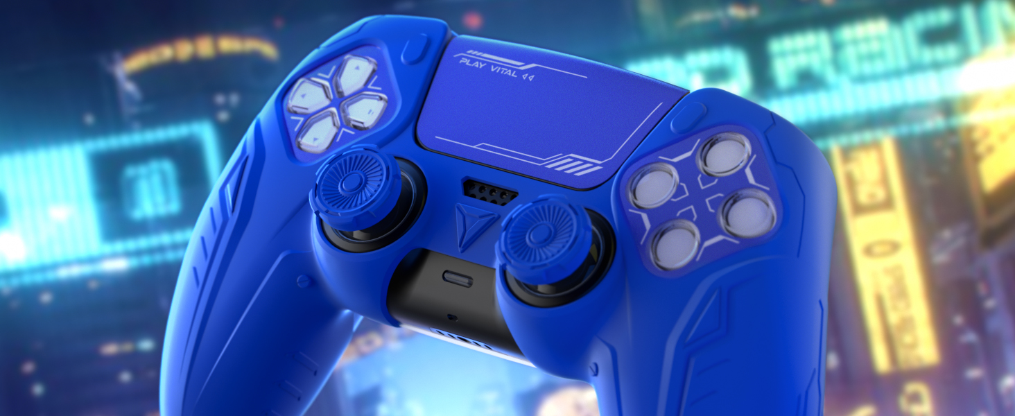 PlayVital Silicone Grip Skin for ps5 Controller