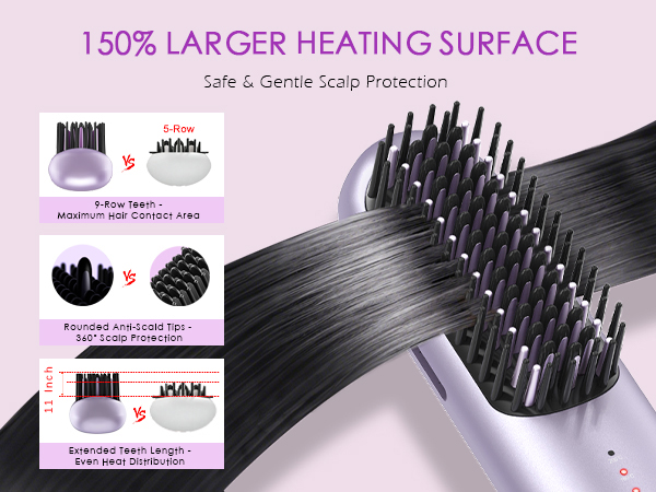 numoya go brush pro for short hair