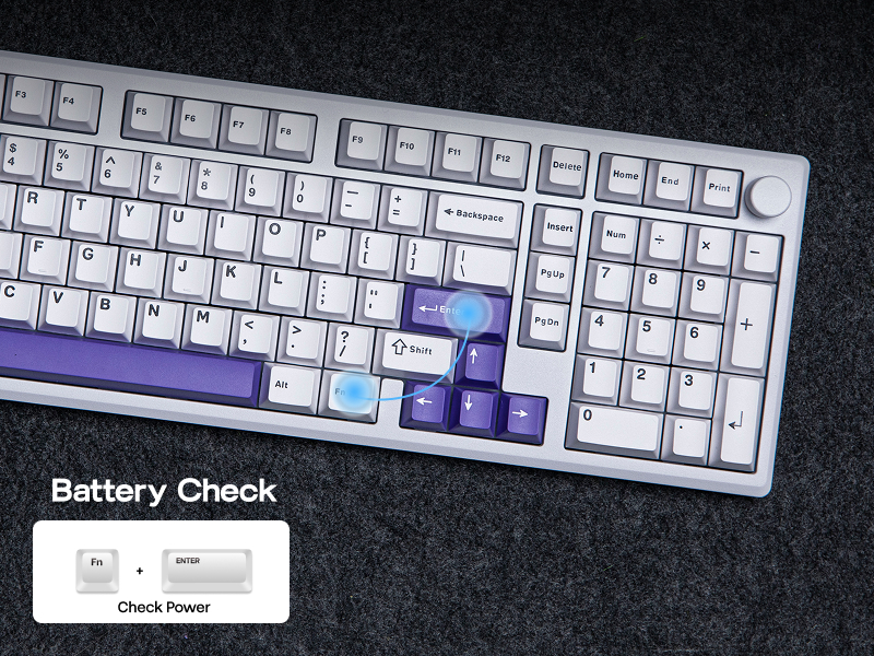 Galaxy100 wireless gaming keyboard