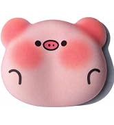 LJYZMD Cute Pig Wrist Rest Support for Mouse & Keyboard Set.17.3".Pink | Circle Curved Ergonomic ...
