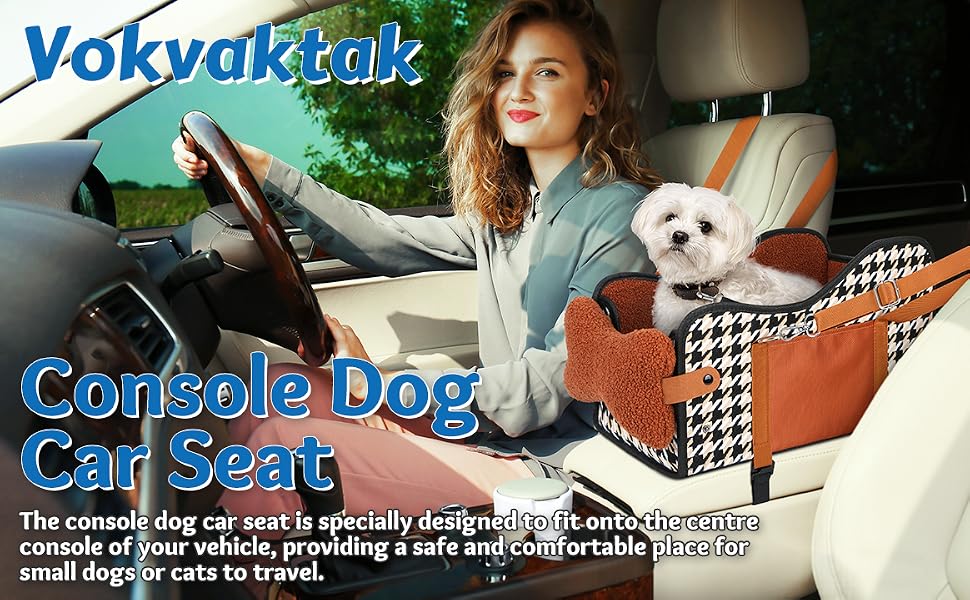center console dog car seat