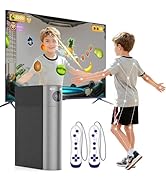 MetFut AR Motion Gaming Console for Kids - Plug & Play Video Game System with Motion-seneing & Co...