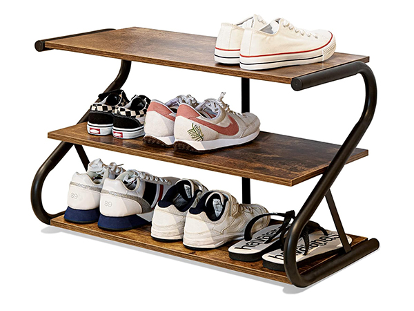 narrow shoe rack