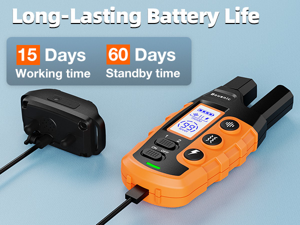 Long lasting battery life
