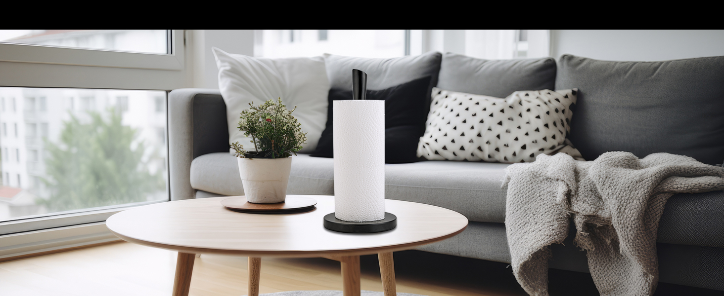 cast iron paper towel holder