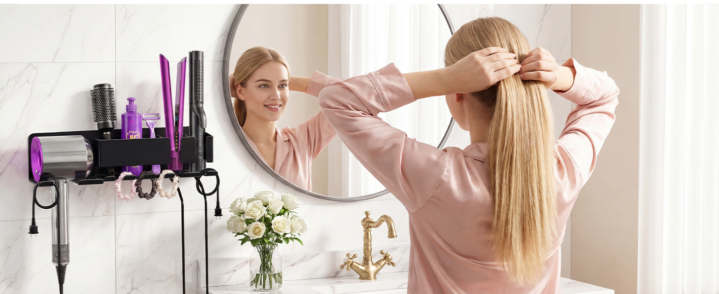 hair tool organizer