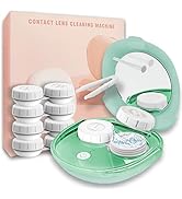 Contact Lens Cleaner, Ultrasonic Contact Lens Cleaning Machine with USB Charger for Soft Lens, Co...