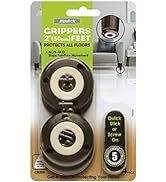 Slipstick CB505 Furniture Feet Floor Protectors with Non Slip Rubber Grip (Set of 4 Grippers) 2 I...