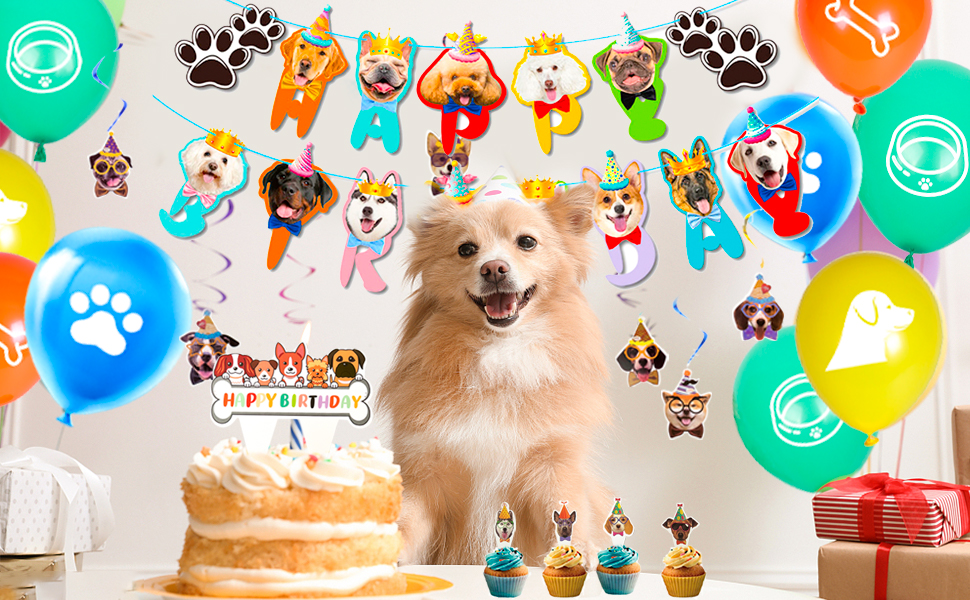 dog birthday party supplies