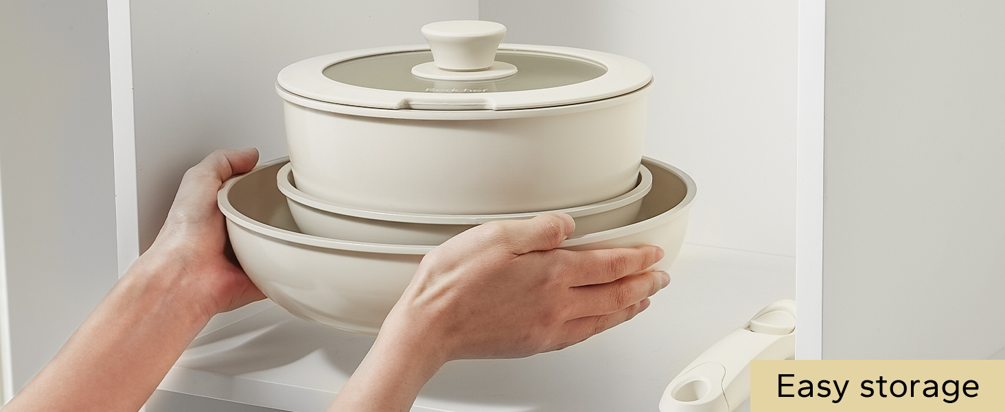 removable handle cookware
