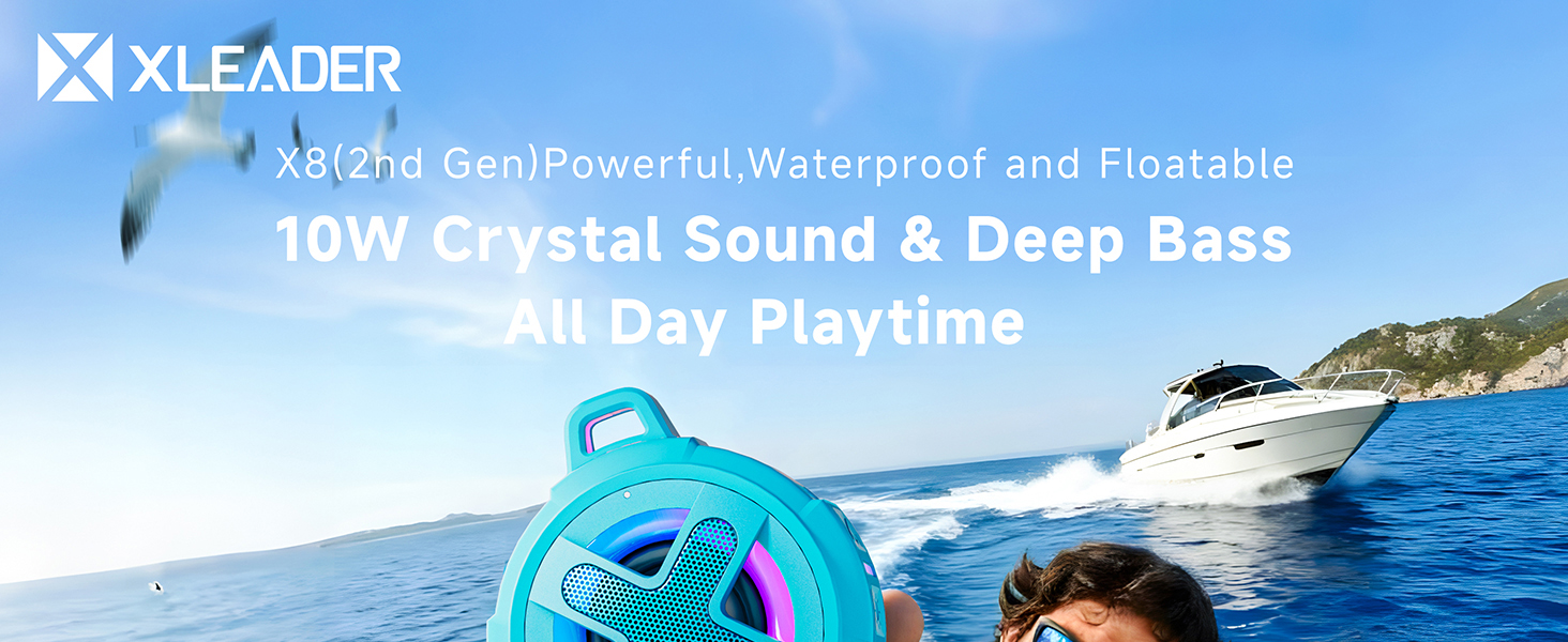 Wateproof bluetooth speaker