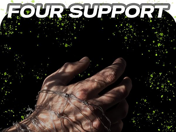 Hand showing wrist pain relief with ergonomic mouse pad wrist rest support