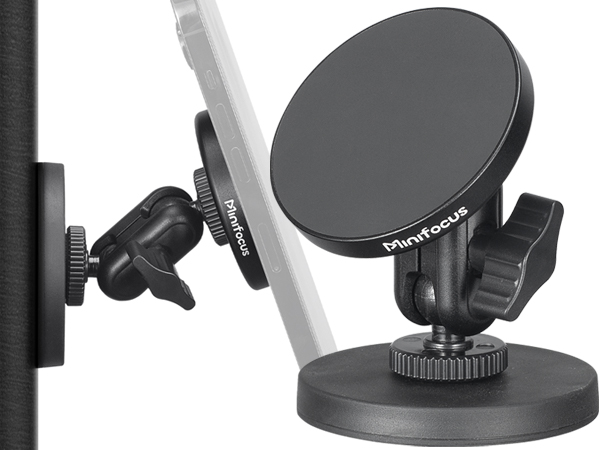 Magnetic Tripod Holder Mount Adapter for MagSafe iPhone Tripod Mount Adapter with 1/4” Screw Hole