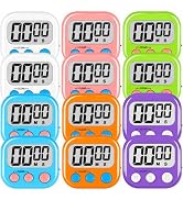 ZILLEEN Classroom Timers for Kids Classroom Magnetic Digital Kitchen Timers for Cooking Teachers ...