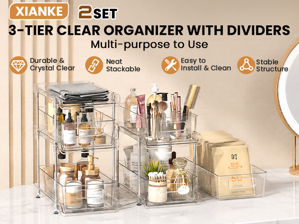 bathroom organizer 2set