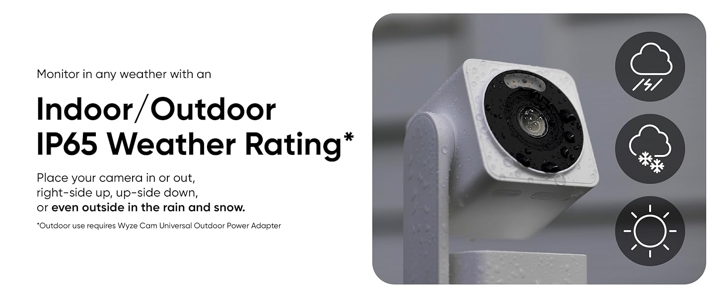 Wyze Cam Pan v4 Weather