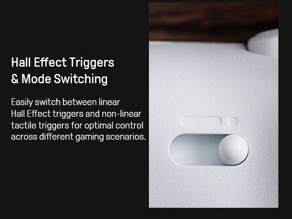 wireless gaming controller windows android hall effect triggers tmr joysticks