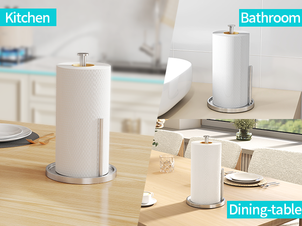copper paper towel holder