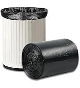 O2frepak 8 Gallon Multipurpose Tear-Resistant Trash Bags,Heavy Duty,Tastless and Black Garbage Ba...