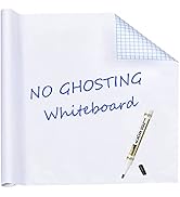 HAMIGAR Whiteboard Sticker for Wall 17.7" x 78.7" Whiteboard Wallpaper Peel and Stick, White Boar...