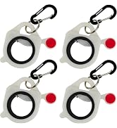 CANAANIN Zip Tie Holder Cable Tie Holder Heavy-Duty Colored Upgraded Carabiner Clip for Tool Belt...