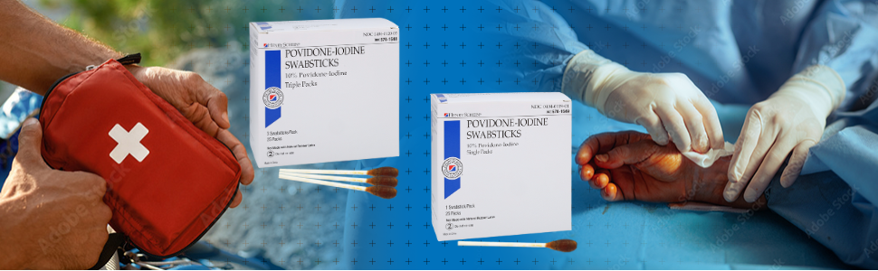 povidone swabsticks