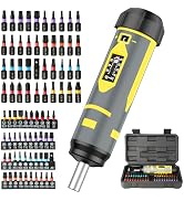 Bore Baby Torque Wrench Screwdriver Set,10-70 Inch Pounds, 40 S2 Bits - Hex,Torx, Flat,Phillip,Sq...