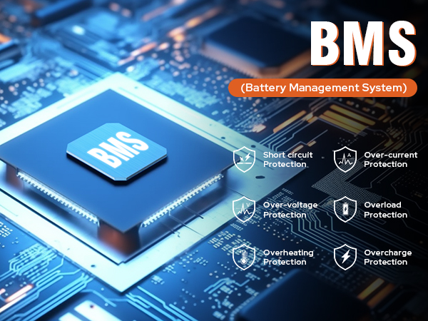 BMS(Battery Management System) for solar power station