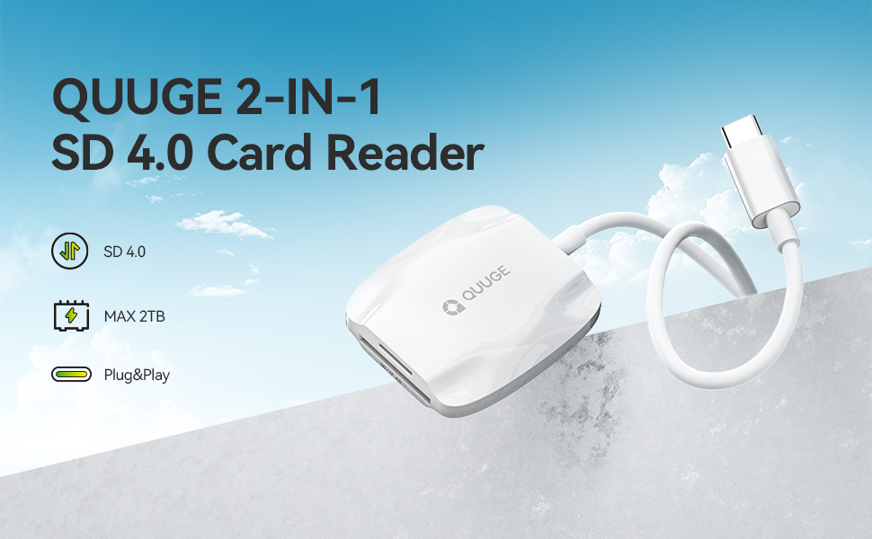 USB-C sd 4.0 Card Redaer Memory micro card reader