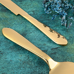 Cake Cutting Set Gold 300X300-3