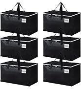 StorageRight Heavy Duty Moving Boxes-Moving Bags with Zipper, Reinforced Handles and Tag Pocket-C...