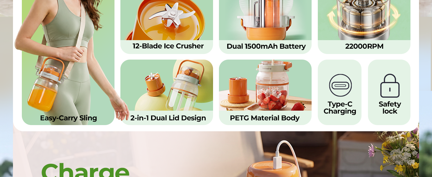 Stvlish Portabu Blender
