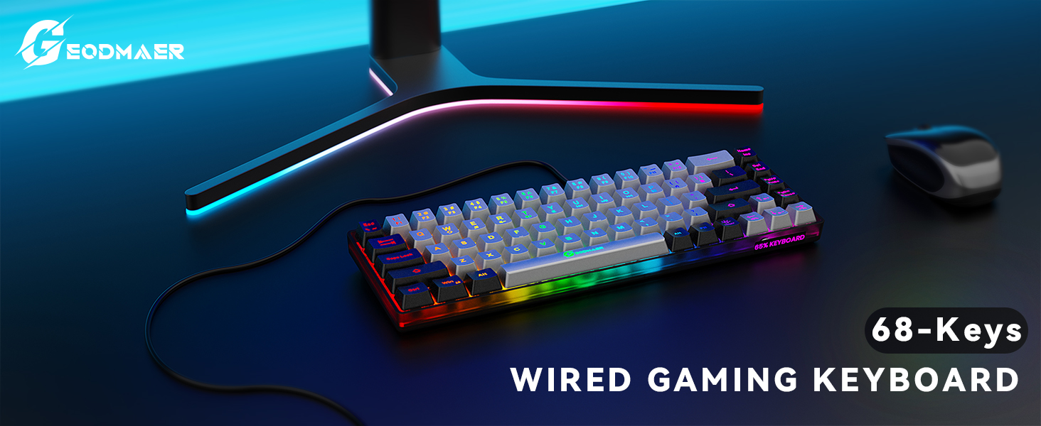 wired gaming keyboard