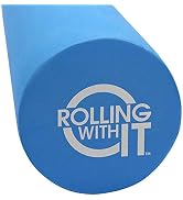 Rolling With It Foam Roller - High Density - for Exercise and Muscle Recovery
