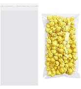 Morepack Self Sealing Cellophane Bags Self Adhesive,6x12 Inches Clear Resealable Cellophane Bags ...
