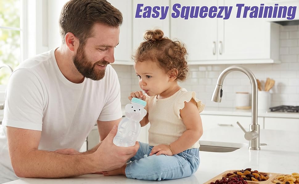 Honey Bear Straw Cups baby
