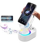 AKLLCCR Wireless Induction Audio Bluetooth Speaker 5in1 Phone Holder Emergency Rechargeable (3000...