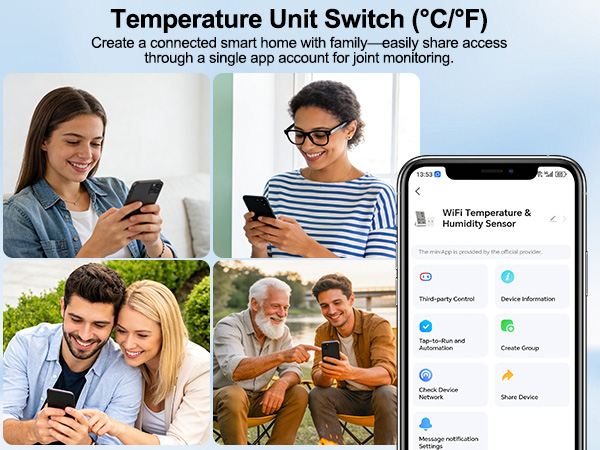 indoor outdoor temperature sensor