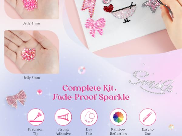 bedazzler kit with rhinestones