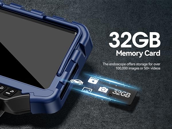 Flexible Mechanic Fiber Optic Snake Scope Cam