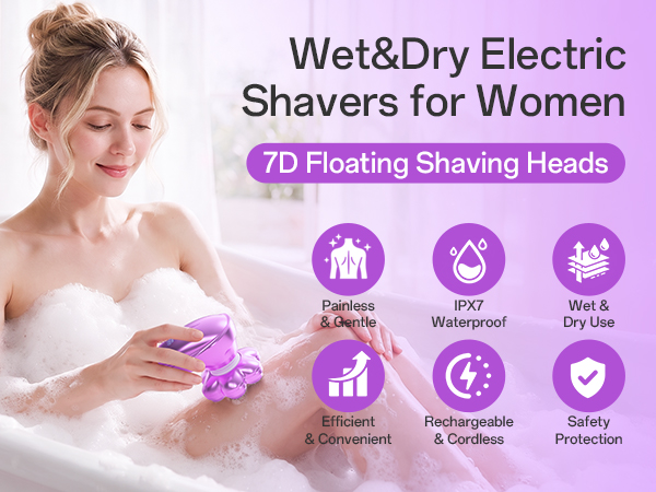 electric shavers for women