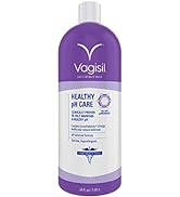 Vagisil Healthy pH Care Daily Intimate Feminine Wash for Women, Gynecologist Tested, 34 Fl Oz (1L)