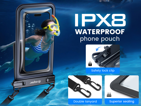 water proof phone pouch for iphone