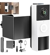 Anti-Theft Video Doorbell Mount Compatible with Tapo, Doorbell Camera Mount, No Drill Adjustable ...