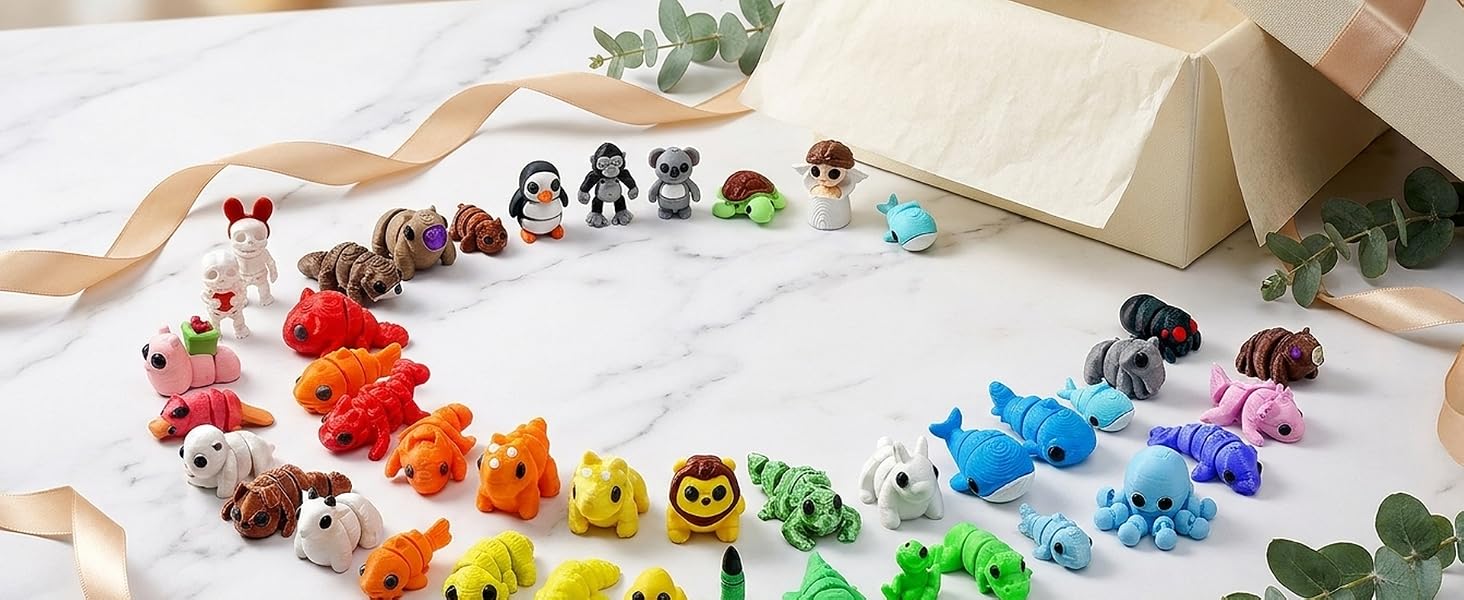 102 Animals in Two Collectible Sizes