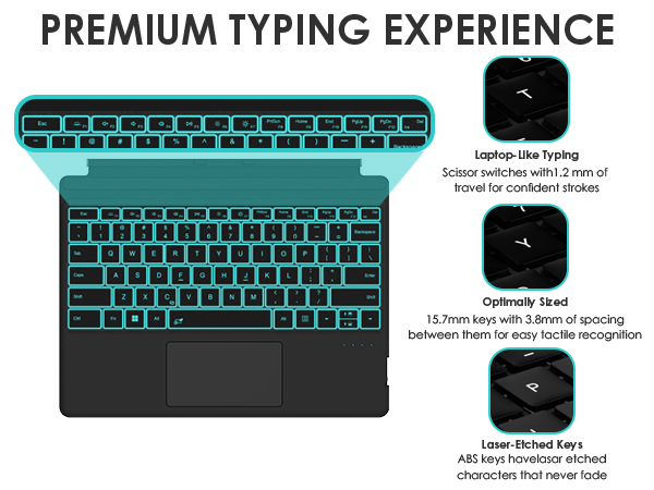 Premium typing experience