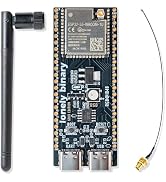 LONELY BINARY ESP32-S3 Gold Edition Dev Board - 16MB Flash 8MB PSRAM Dual USB-C IPEX Antenna WiFi...