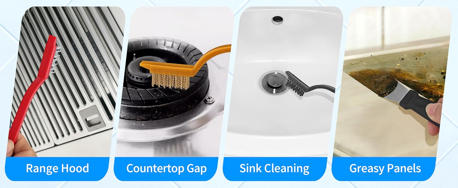 Crevice Cleaning Brush Set